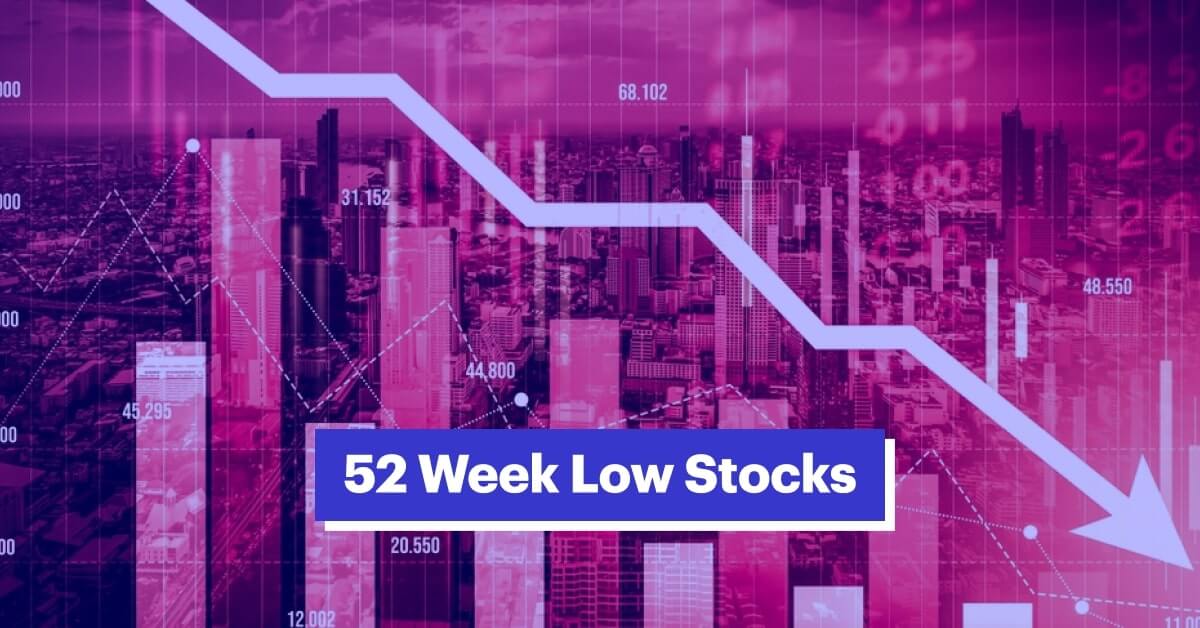 List of the Top 52 Week Low Stocks in Nifty 500 (2024)